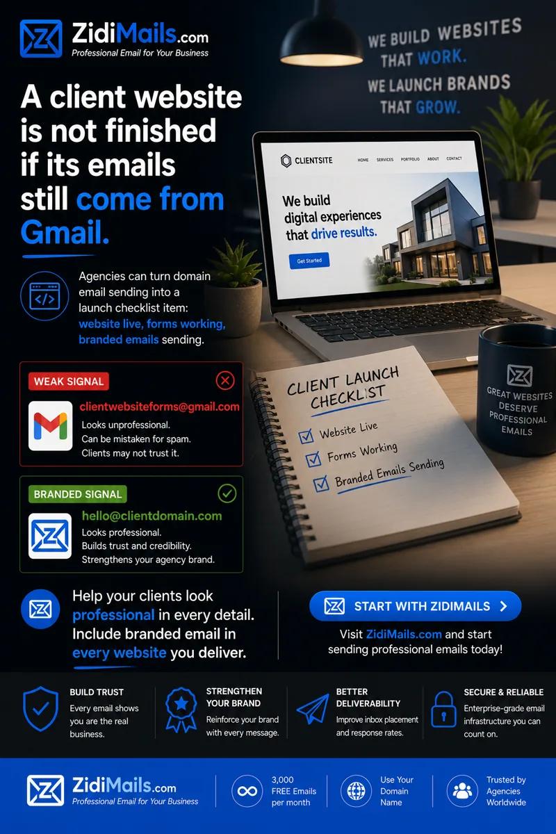 Email Sending for Website Agencies